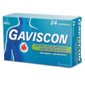 GAVISCON 24CPR MENTA 500+267MG