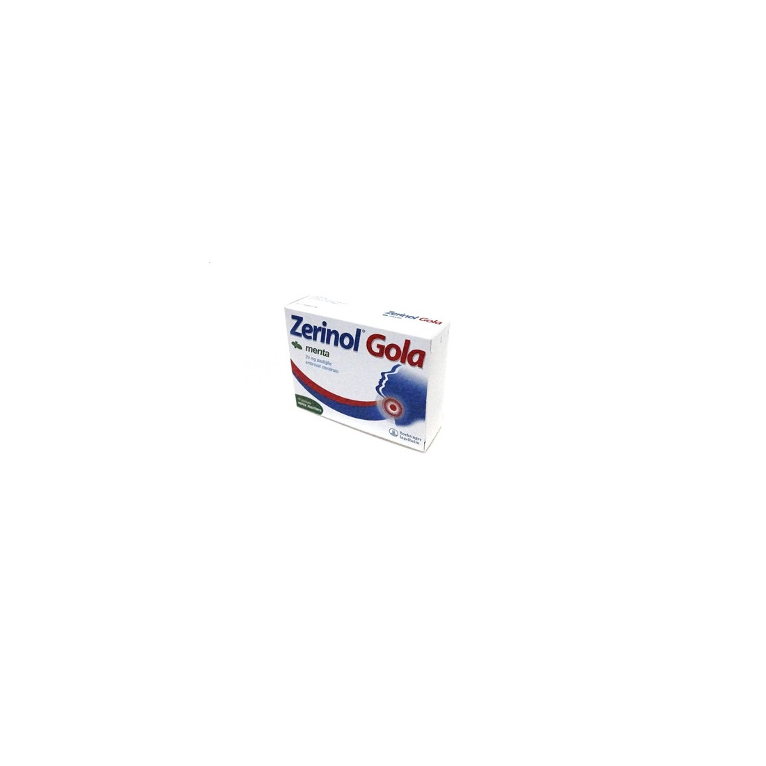 ZERINOL GOLA MENT 18PAST 20MG