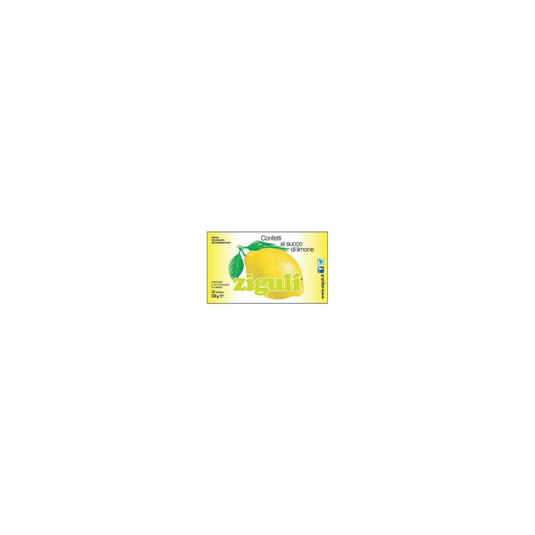 ZIGULI LIMONE 36PALLINE 22G