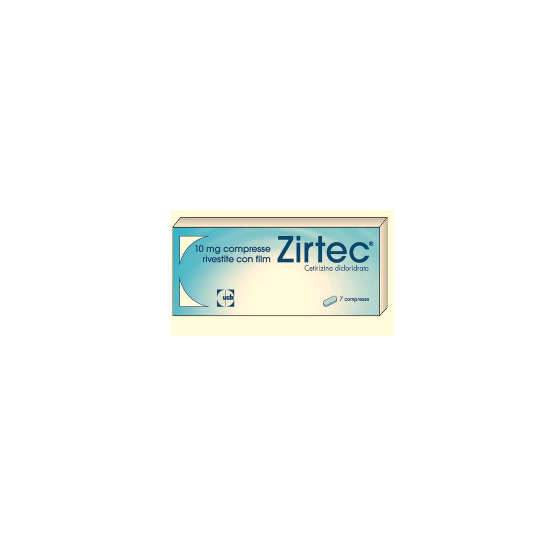 ZIRTEC 7CPR RIV 10MG