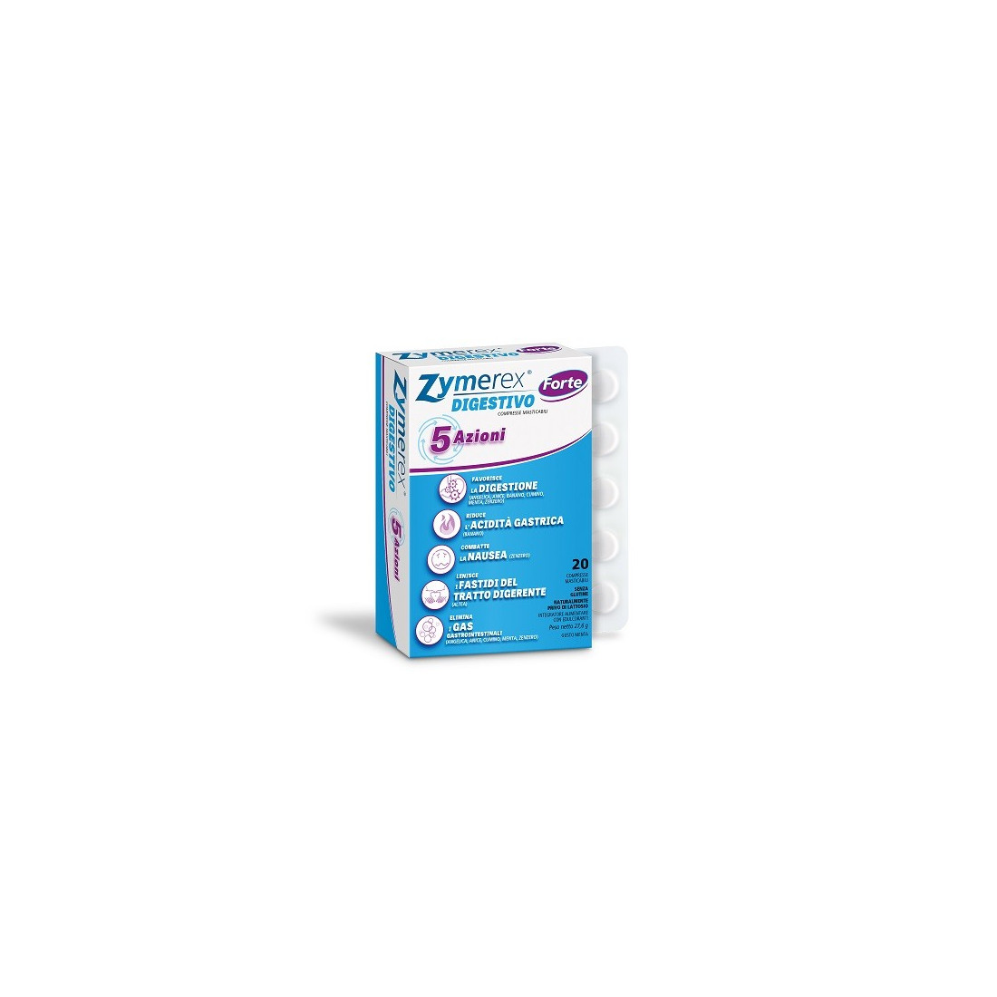 ZYMEREX DIGESTIVO FORTE 20CPR