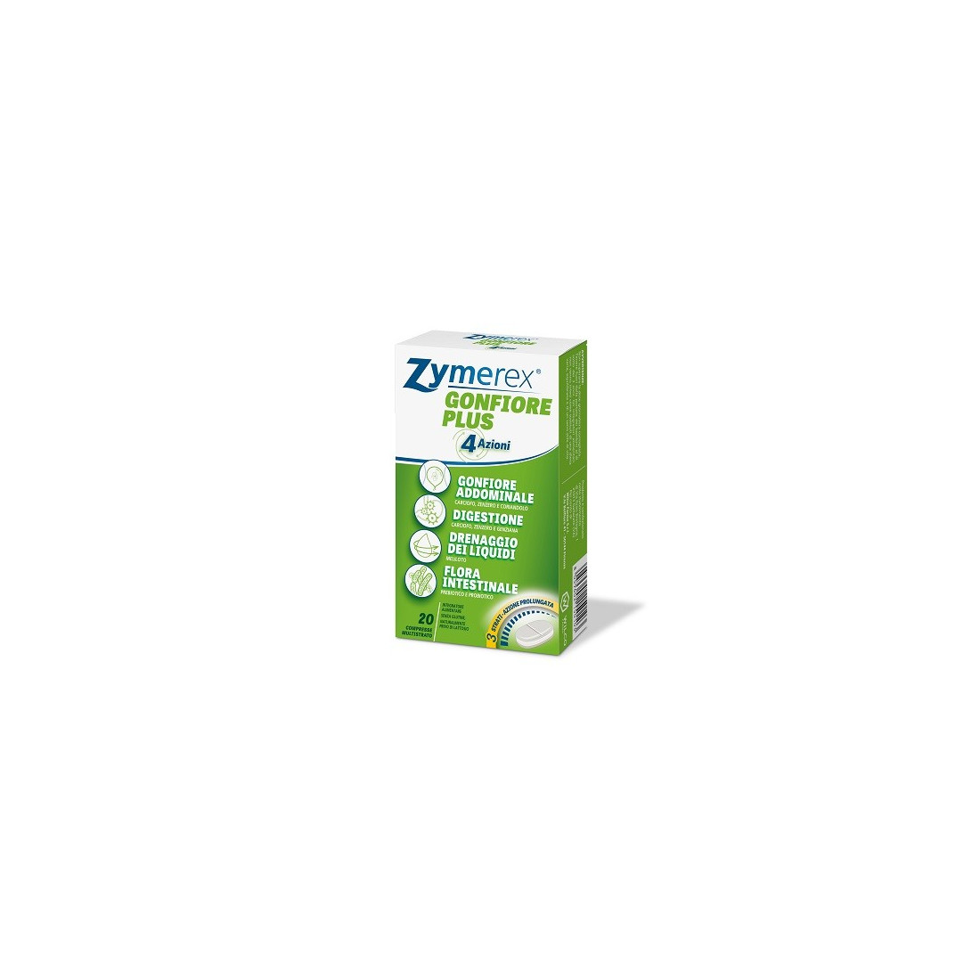 ZYMEREX GONFIORE PLUS 20CPR