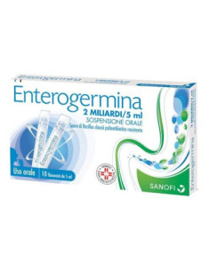 ENTEROGERMINA OS 10FL 2MLD/5ML