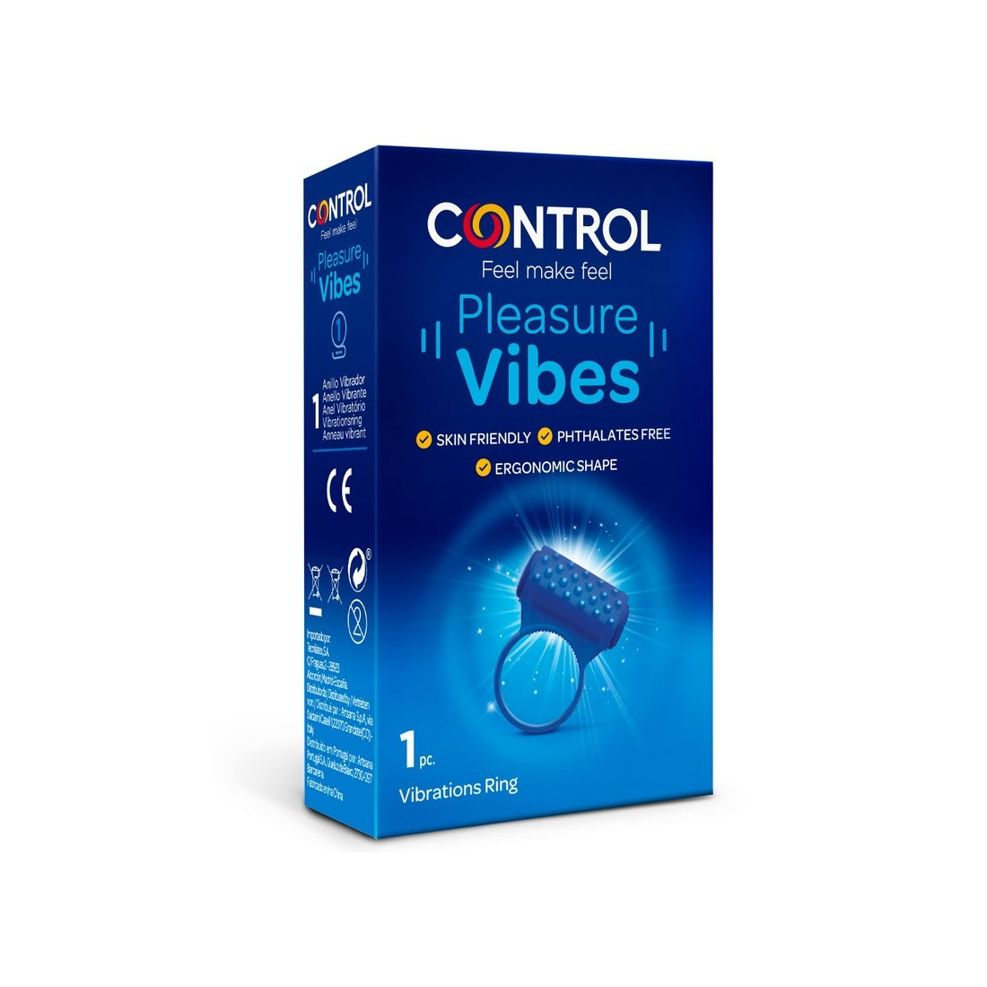 CONTROL PLEASURE VIBES 1PZ