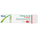 DICLOFENAC TEVA GEL 60G 20MG/G