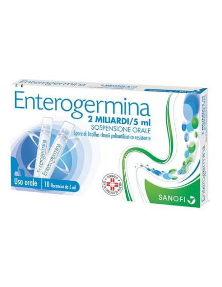 ENTEROGERMINA OS 10FL 2MLD 5ML