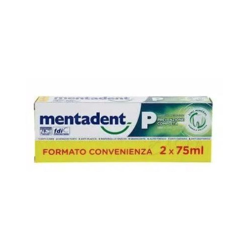MENTADENT P 2X75MLBITUBO PROM