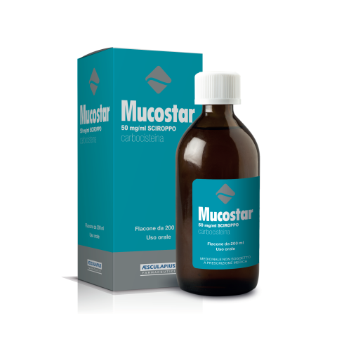 MUCOSTAR SCIR FL 200ML 50MG/ML