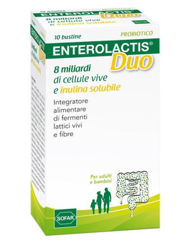ENTEROLACTIS DUO POLV 10BUST