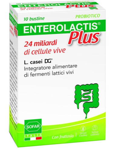 ENTEROLACTIS PLUS POLV 10BUST
