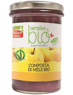 COMPOSTA MELE 320G SEMPL&BIO