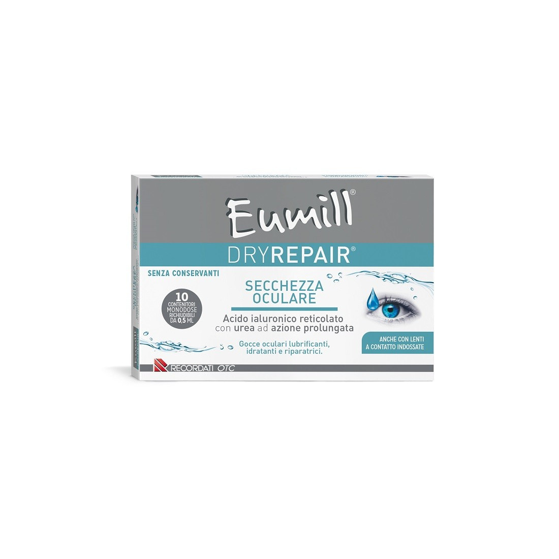 EUMILL DRYREPAIR GTT OCUL 10PZ
