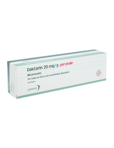 DAKTARIN GEL OS 80G 20MG/G