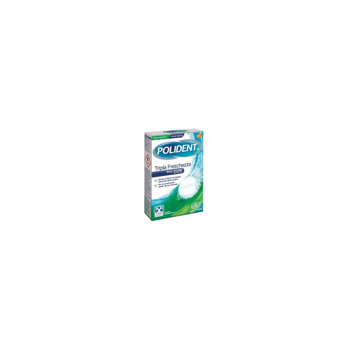 POLIDENT TRIPLA FRESCH 66CPR