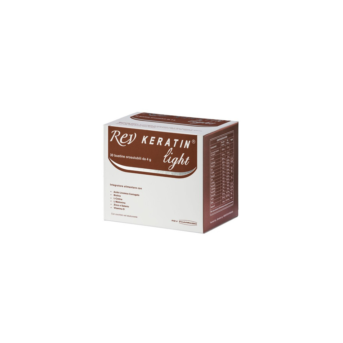 REV KERATIN LIGHT 30BUST 120G