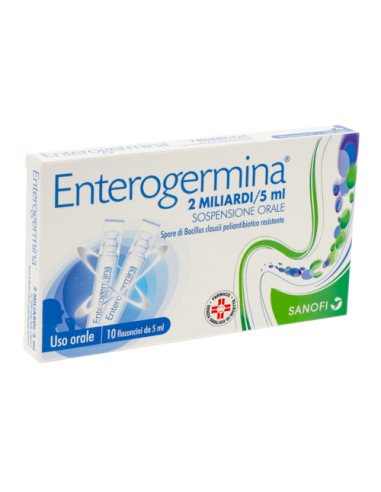 ENTEROGERMINA OS 10FL 2MLD/5ML