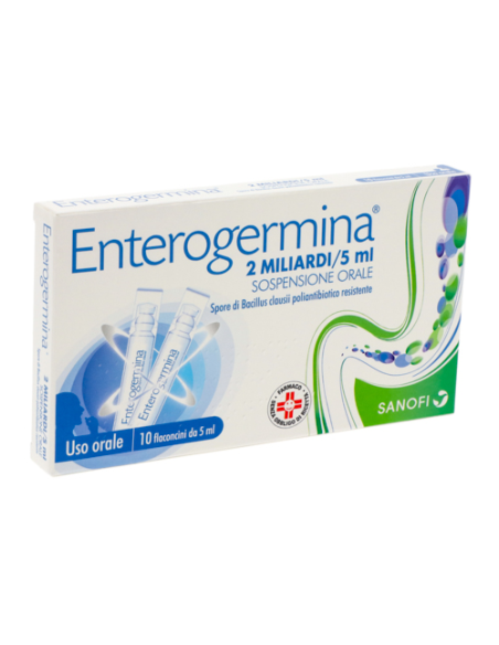 ENTEROGERMINA OS 10FL 2MLD/5ML
