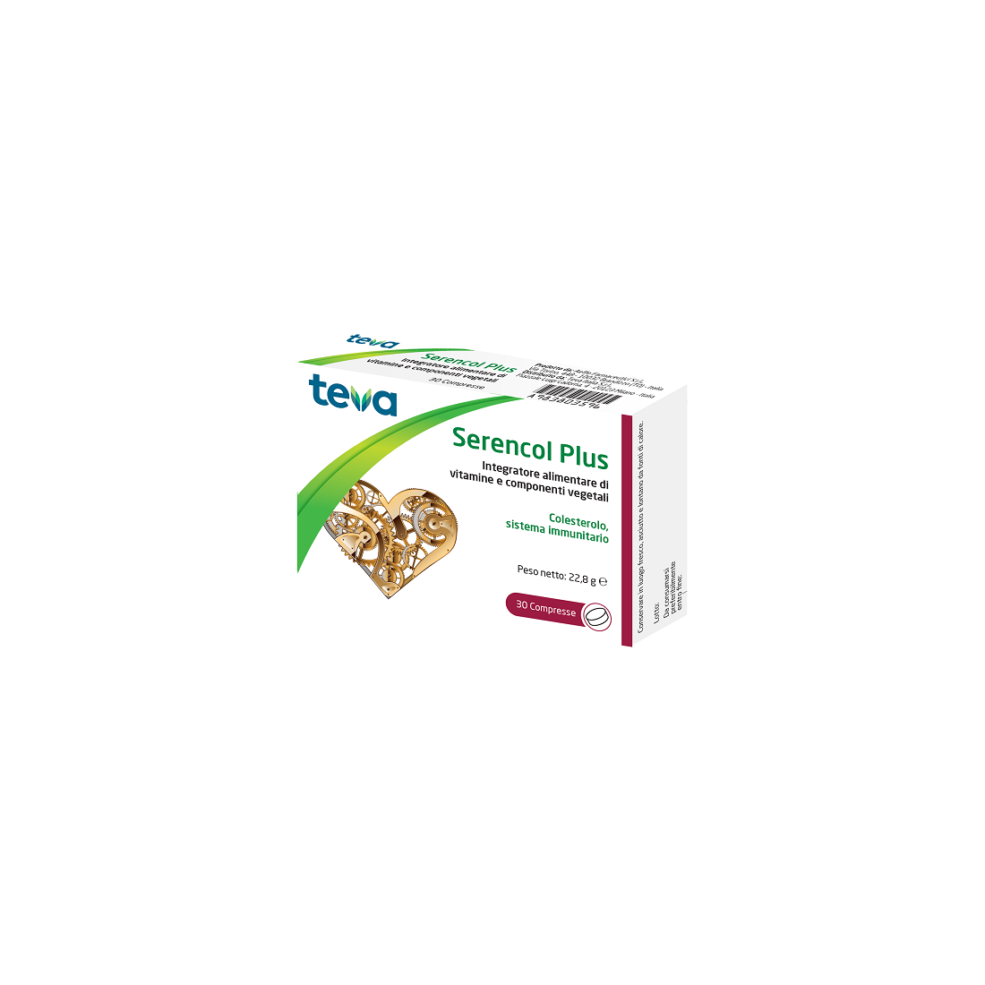 SERENCOL PLUS 30CPR