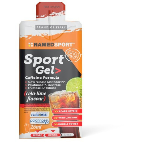 NAMED SPORT GEL COLA LIME 25ML