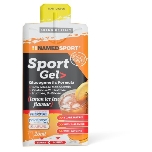NAMED SPORT GEL LEMON ICE TEA 25ML