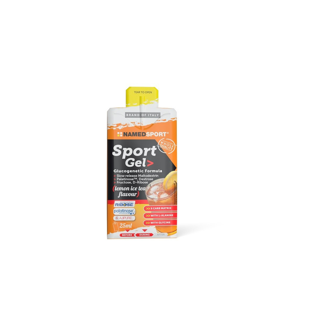 NAMED SPORT GEL LEMON ICE TEA 25ML