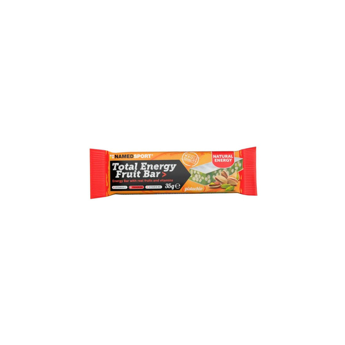NAMED BARRETTA TOTAL ENERGY FRUIT BAR GUSTO PISTACCHIO 35G