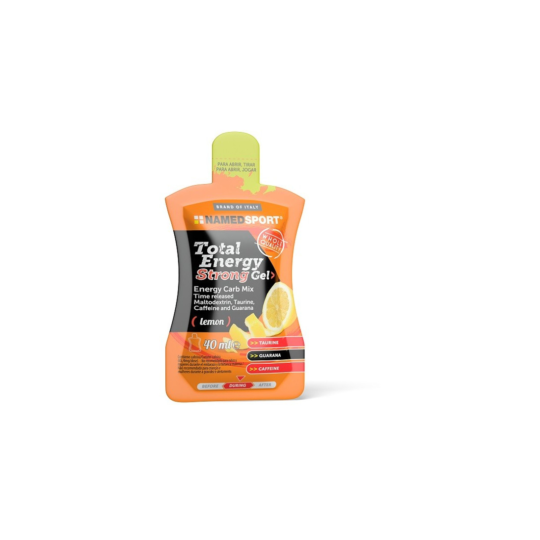 NAMED TOTAL ENERGY STRONG GEL GUSTO LIMONE 40ML