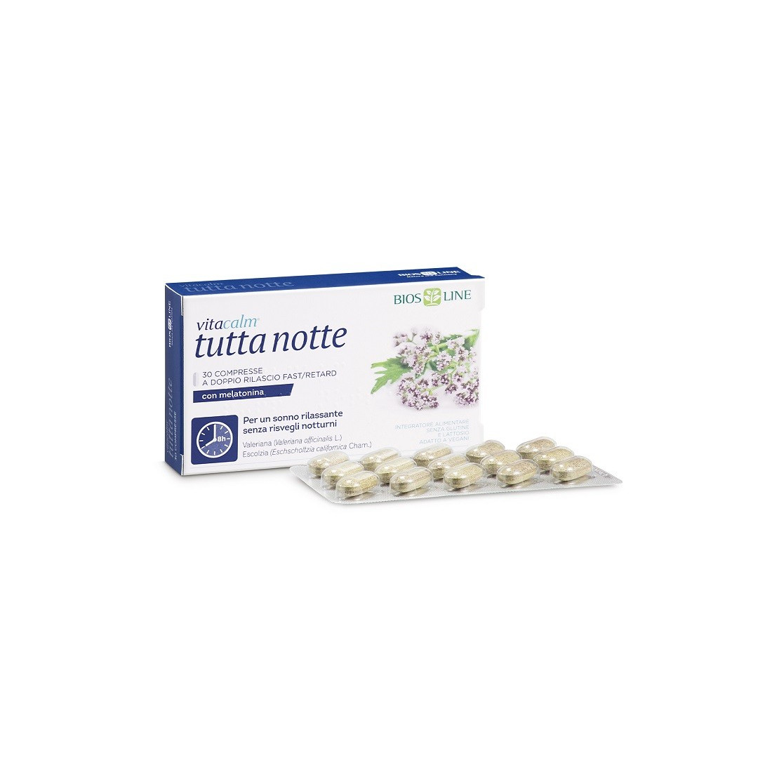VITACALM TUTTA NOTTE MEL 60CPR