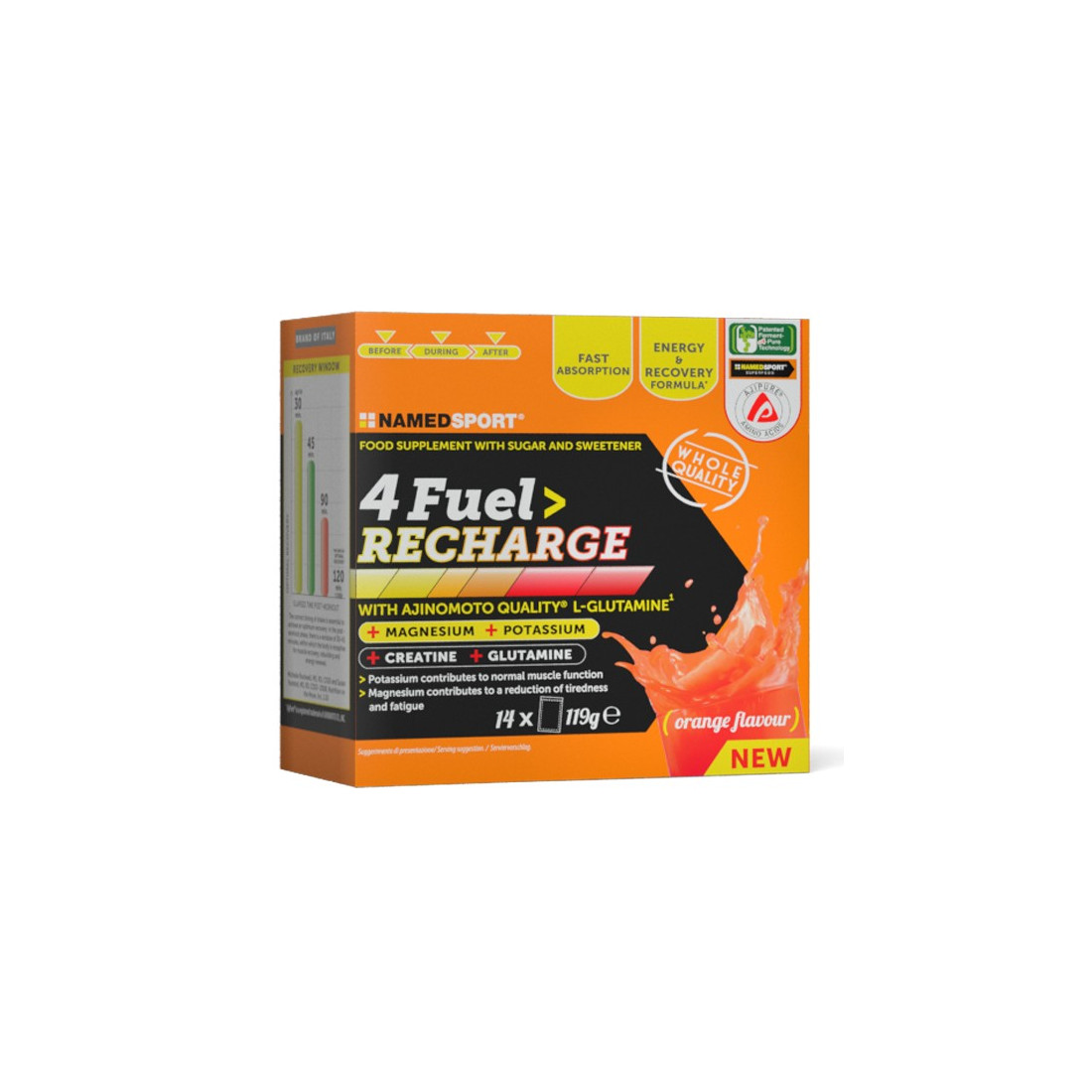 NAMED SPORT 4FUEL RECHARGE 14 BUSTE