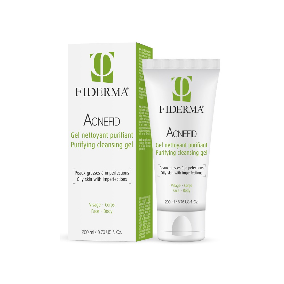ACNEFID GEL DET PURIF FIDERMA