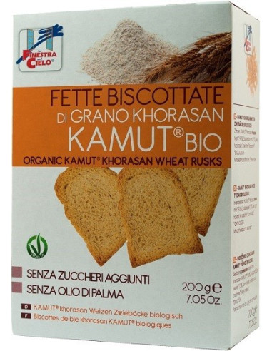 FETTE BISCOTTATE KAMUT200G BIO