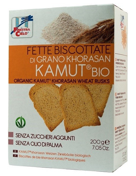 FETTE BISCOTTATE KAMUT200G BIO