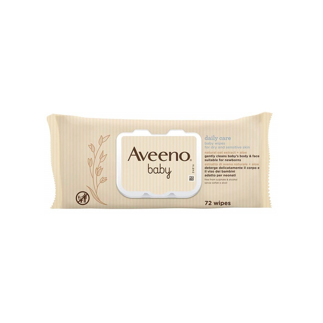 AVEENO BABY SALVIETTINE 72PZ