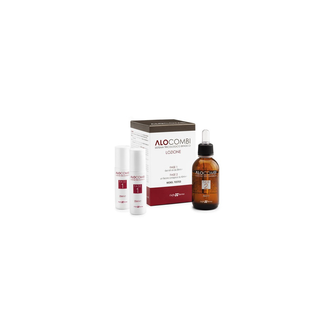 ALOCOMBI LOZ 2ROLLON+FLAC 40ML