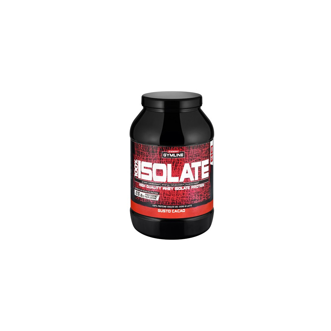 GYMLINE 100% WHEY ISOL CAC900G
