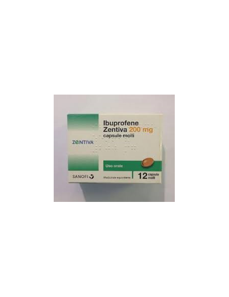 IBUPROFENE ZEN 12CPS MOL 200MG