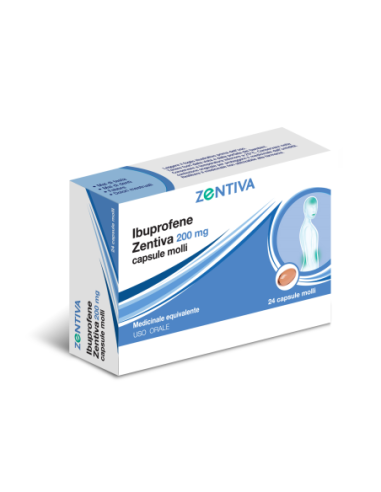 IBUPROFENE ZEN 24CPS MOL 200MG