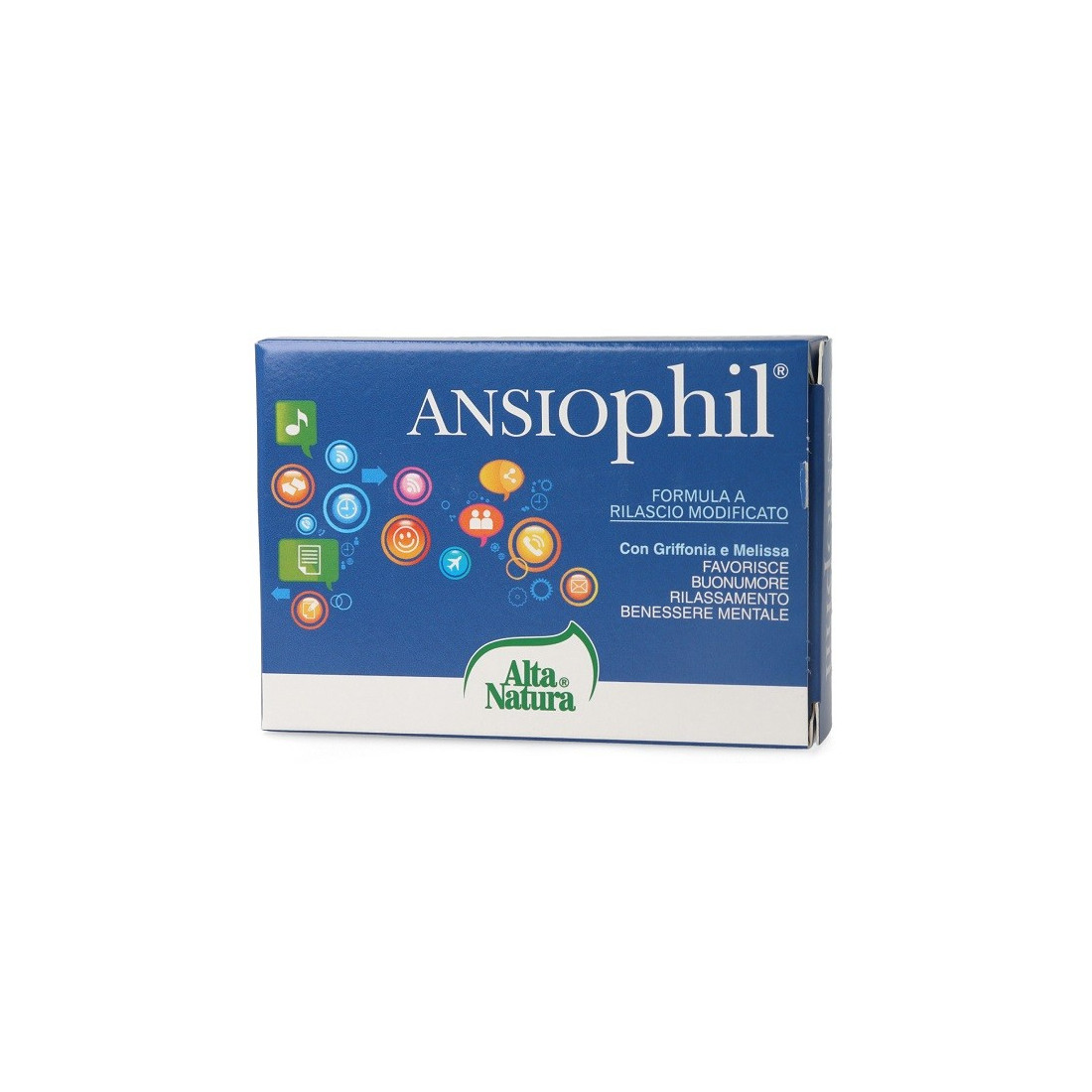 ANSIOPHIL 15CPR 850MG