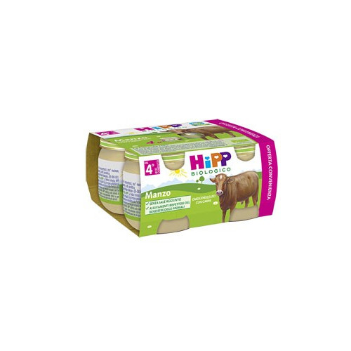 HIPP BIO OMOG MANZO 4X80G