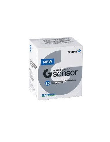 GLUCOCARD G SENSOR 25STR