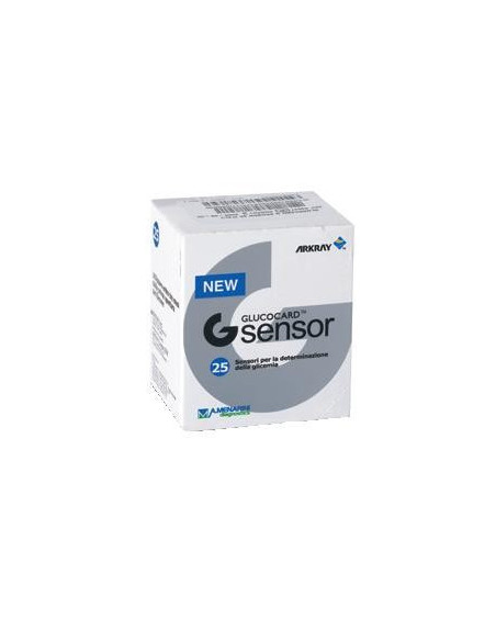 GLUCOCARD G SENSOR 25STR