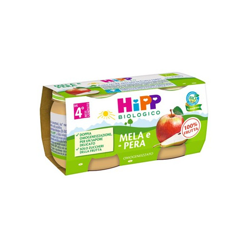 HIPP OMOG MELA/PER 2X80G