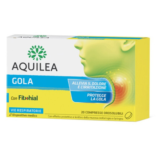AQUILEA THROAT 20 ODOURABLE TABLETS