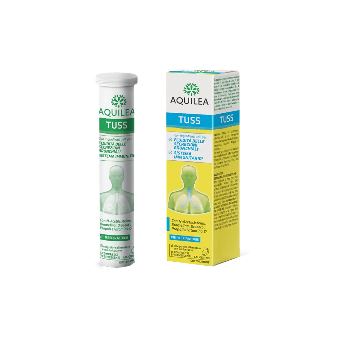 AQUILEA TUSS 15CPR EFFERV 90G