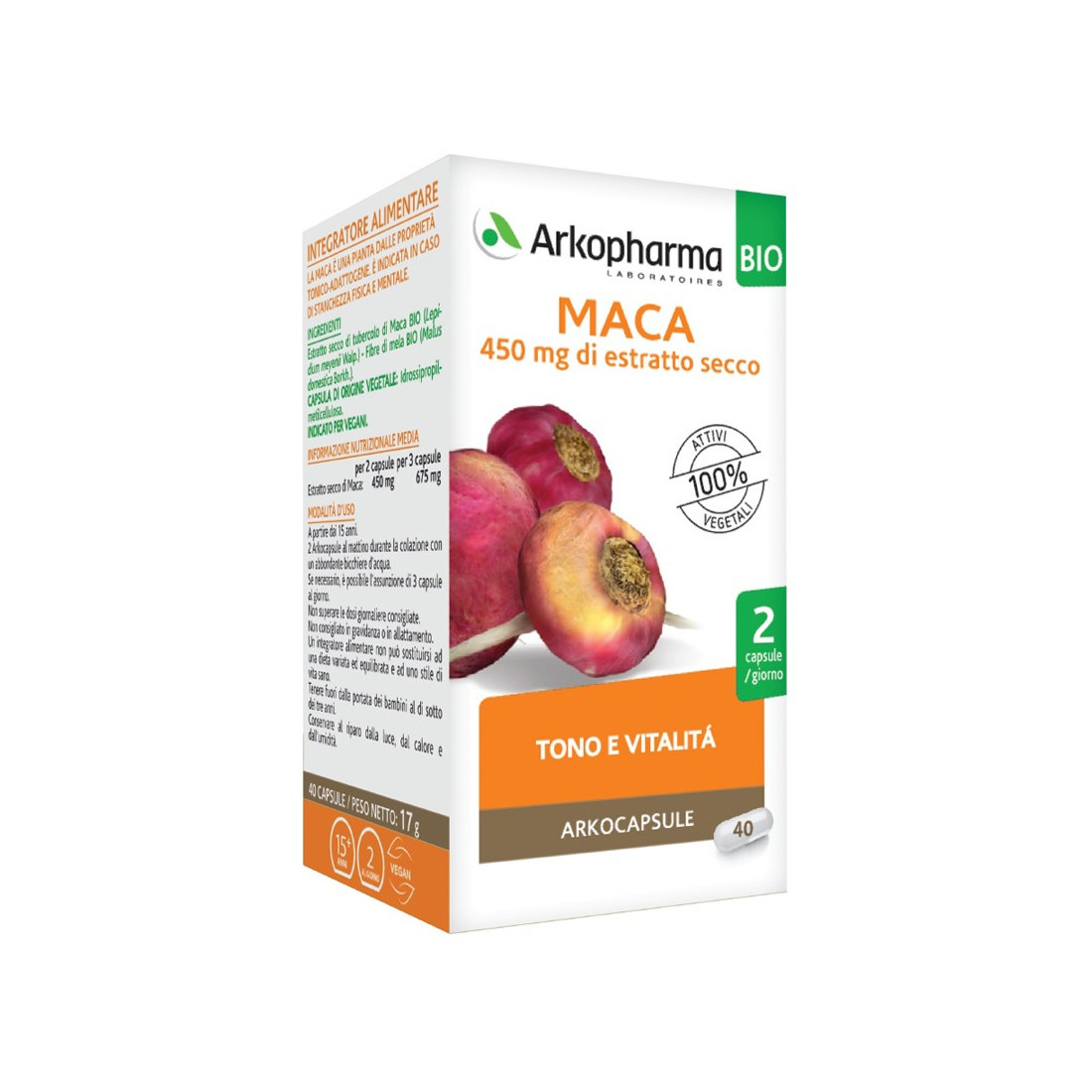 ARKOCPS MACA BIO 40CPS