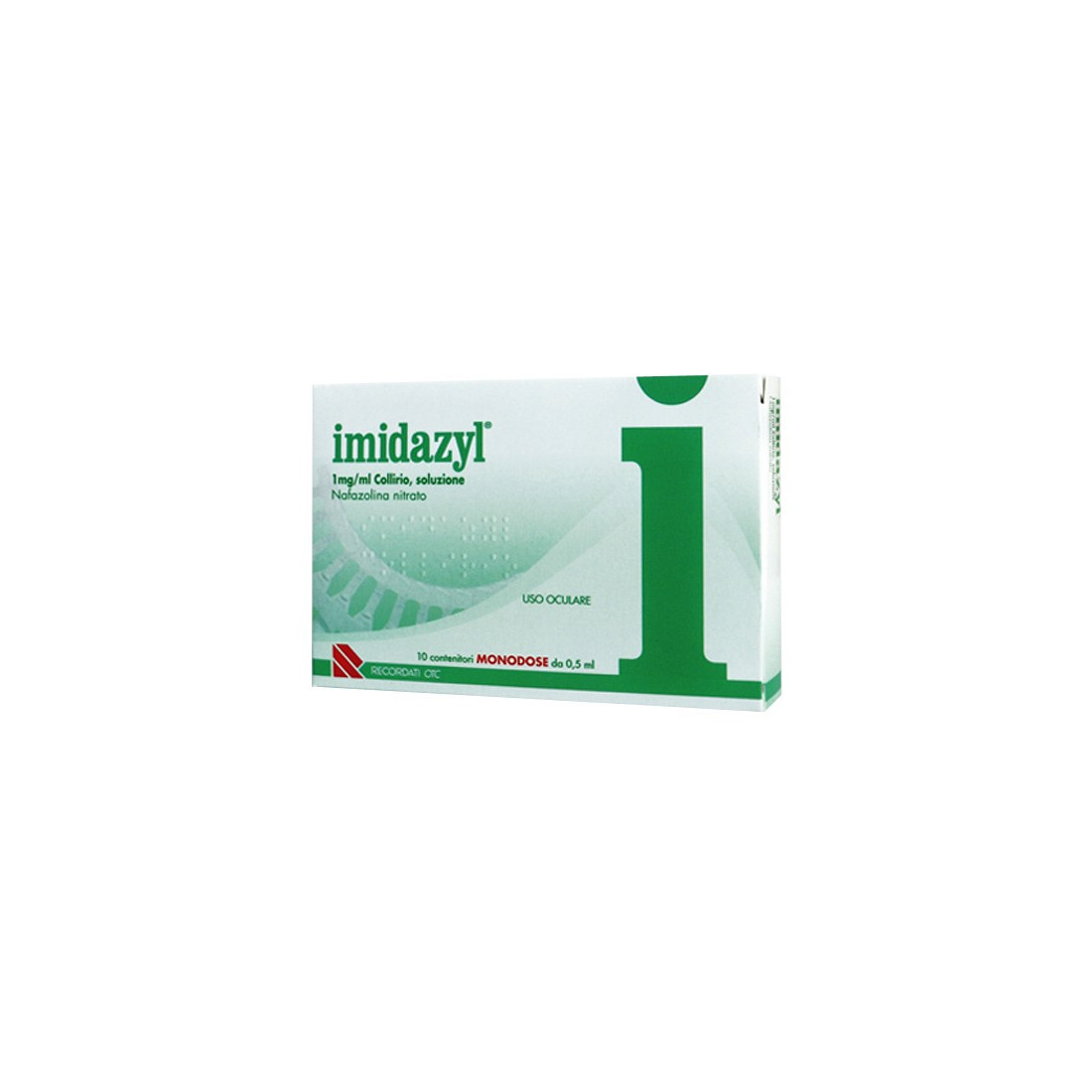 IMIDAZYL COLL 10FL 1D 1MG/ML