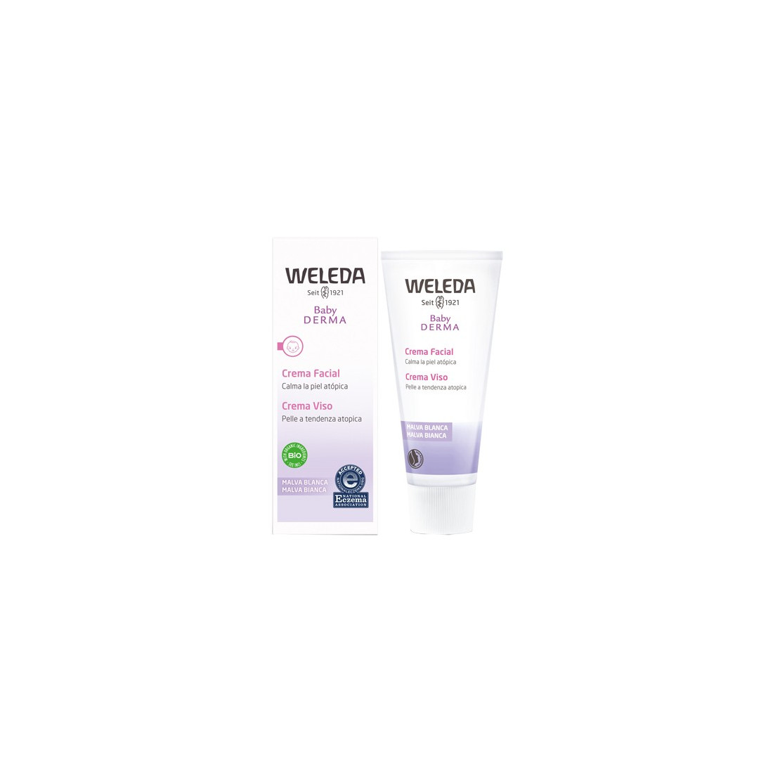 BABY DERMA CREMA VISO MALVA