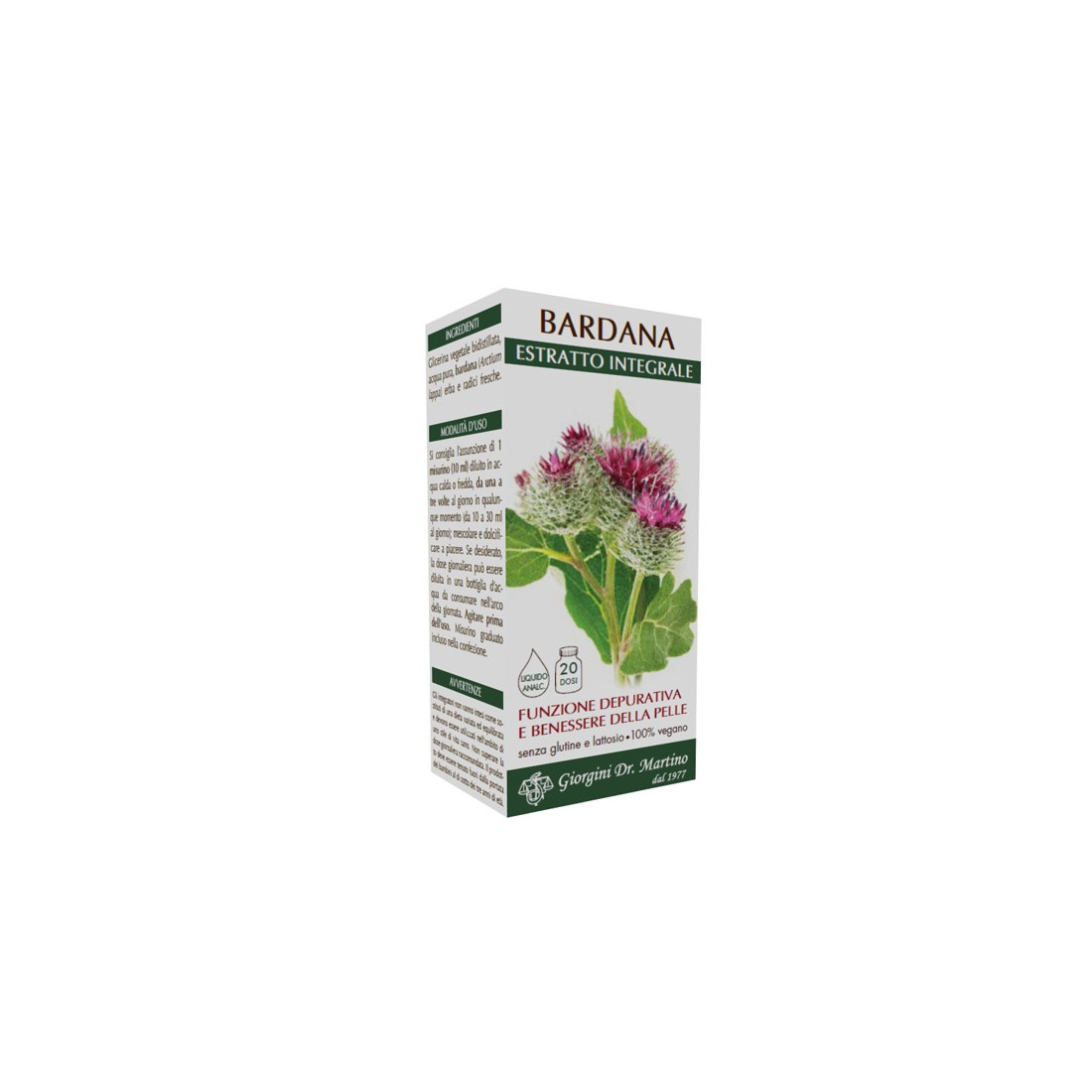 INTEGR 200ML EXTRACT BARDANA