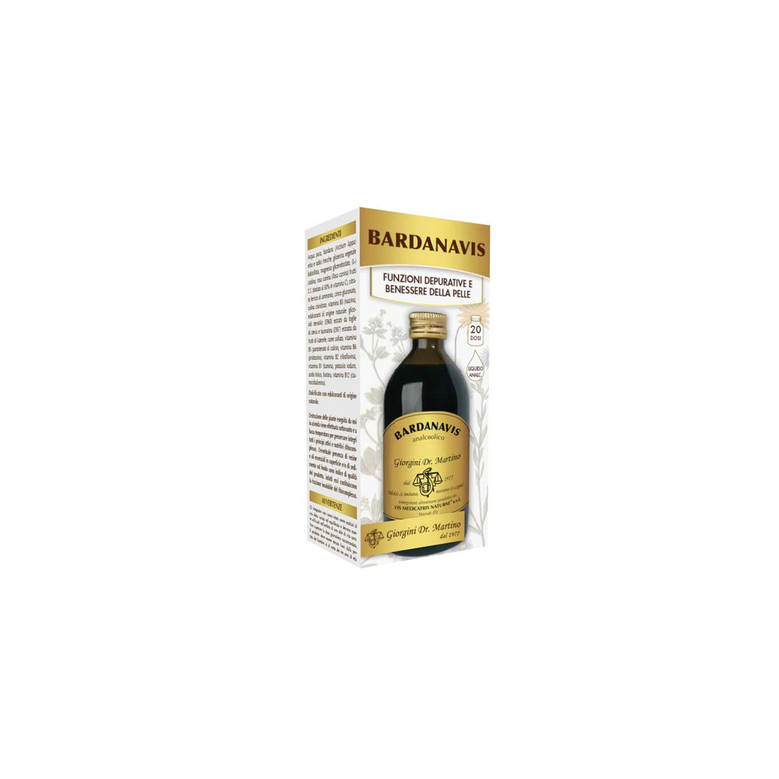 BARDANAVIS LIQUIDO ANALCO200ML