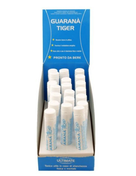 ULTIMATE GUARANA TIGER CONFEZIONE 20 FLACONI